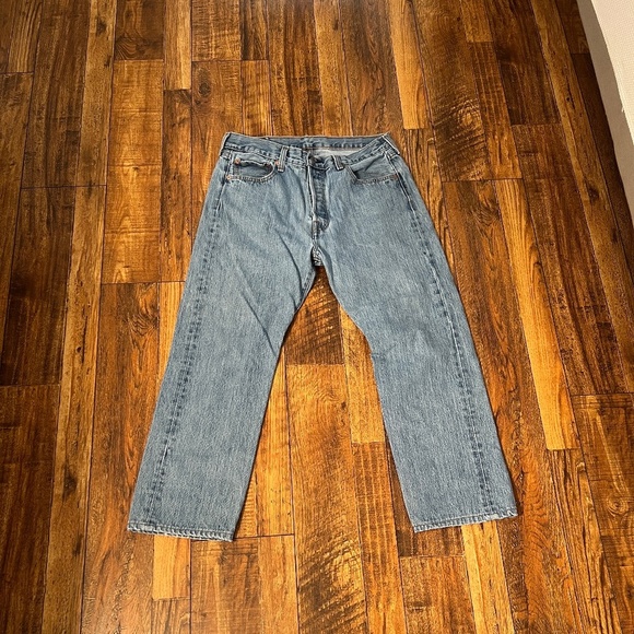 Levi’s 501 blue denim jeans 33 waist - Picture 3 of 16